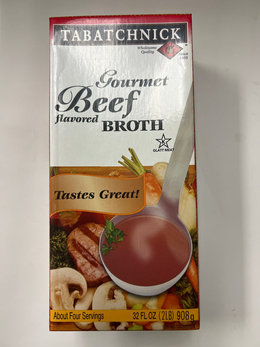 Tabachnik gourmet beef flavored broth
