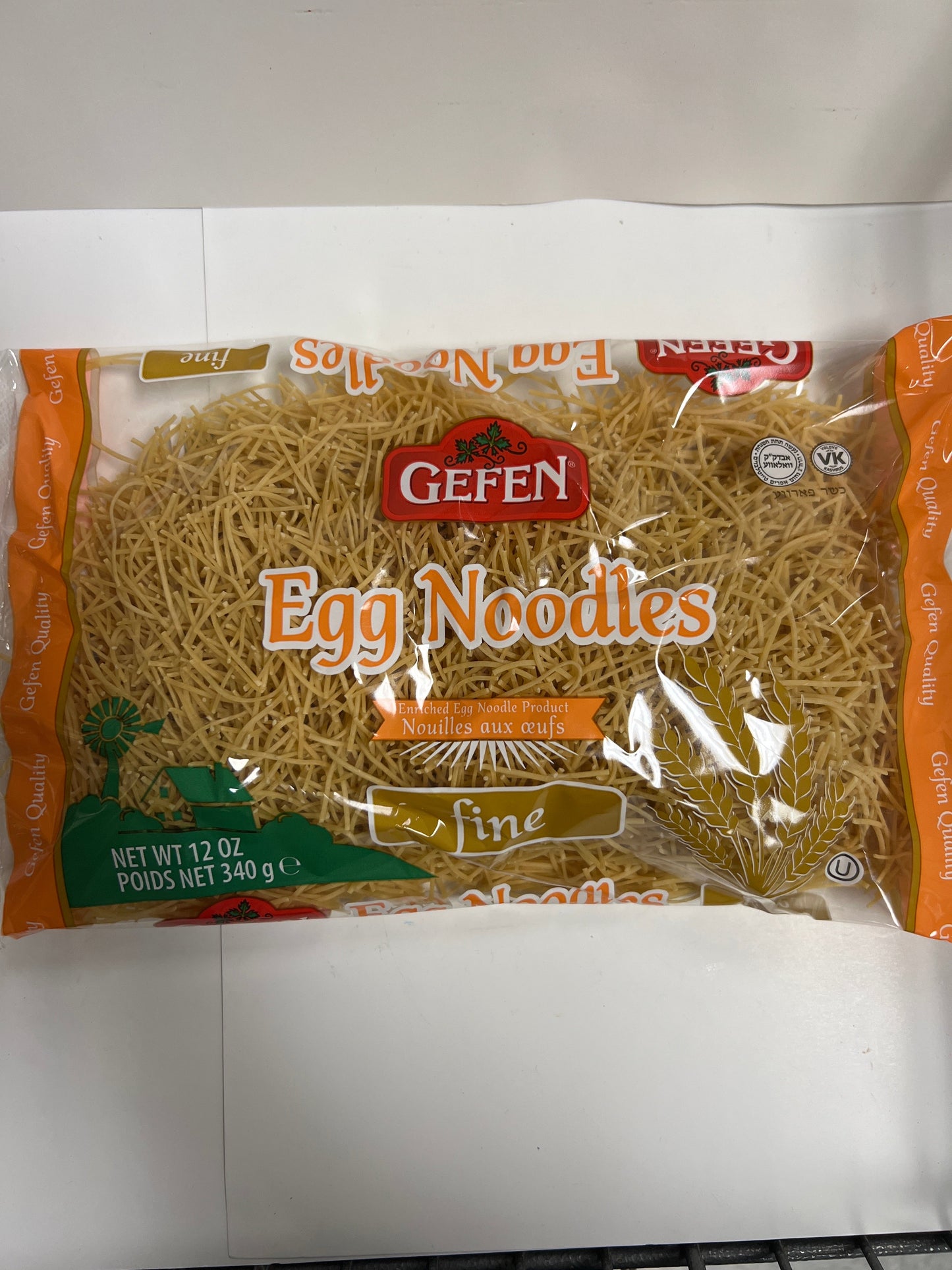 Gefen egg noodles fine