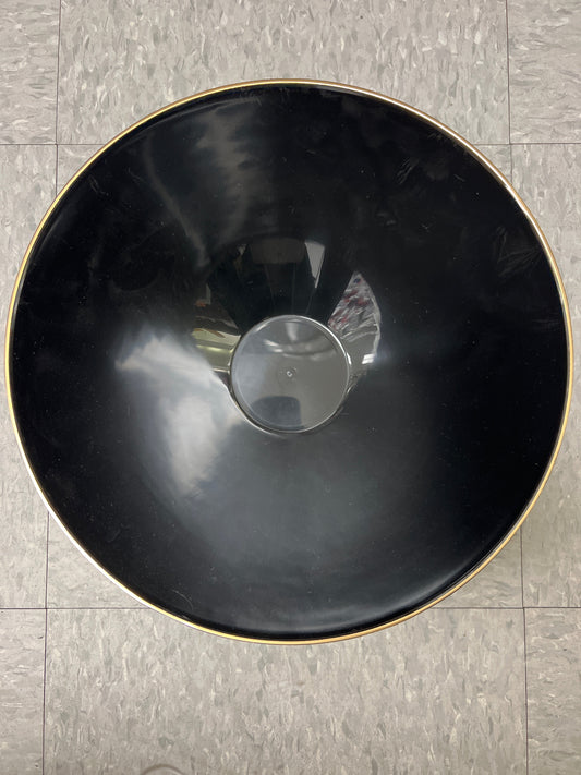 Simcha collection 3232 large gold rim salad bowl