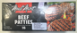 Meal mart beef patties 16ct
