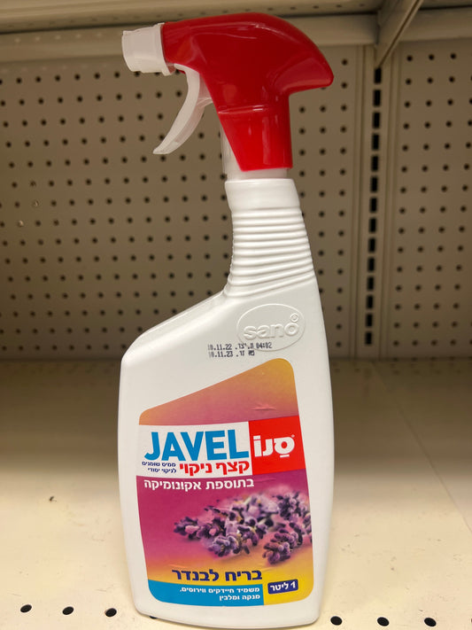 Sano javel cleaning foam with chlorine bleach