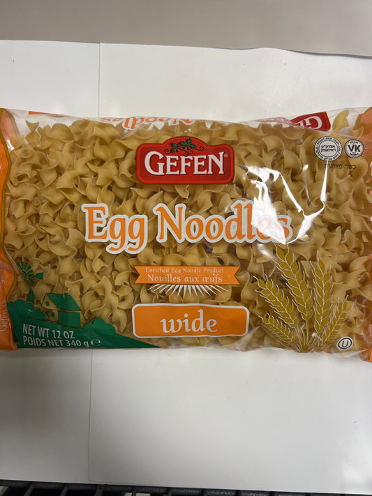 Gefen egg noodles wide