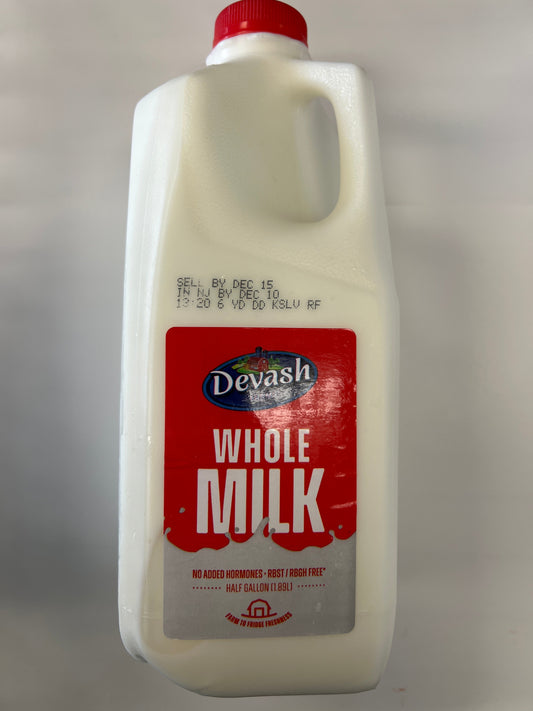 Devash whole milk חלב