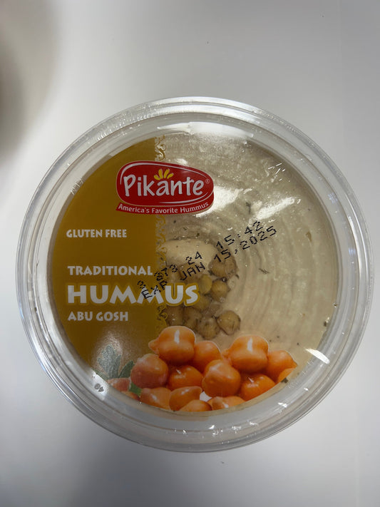 Pikante traditional hummus Abu gush 14oz gluten free