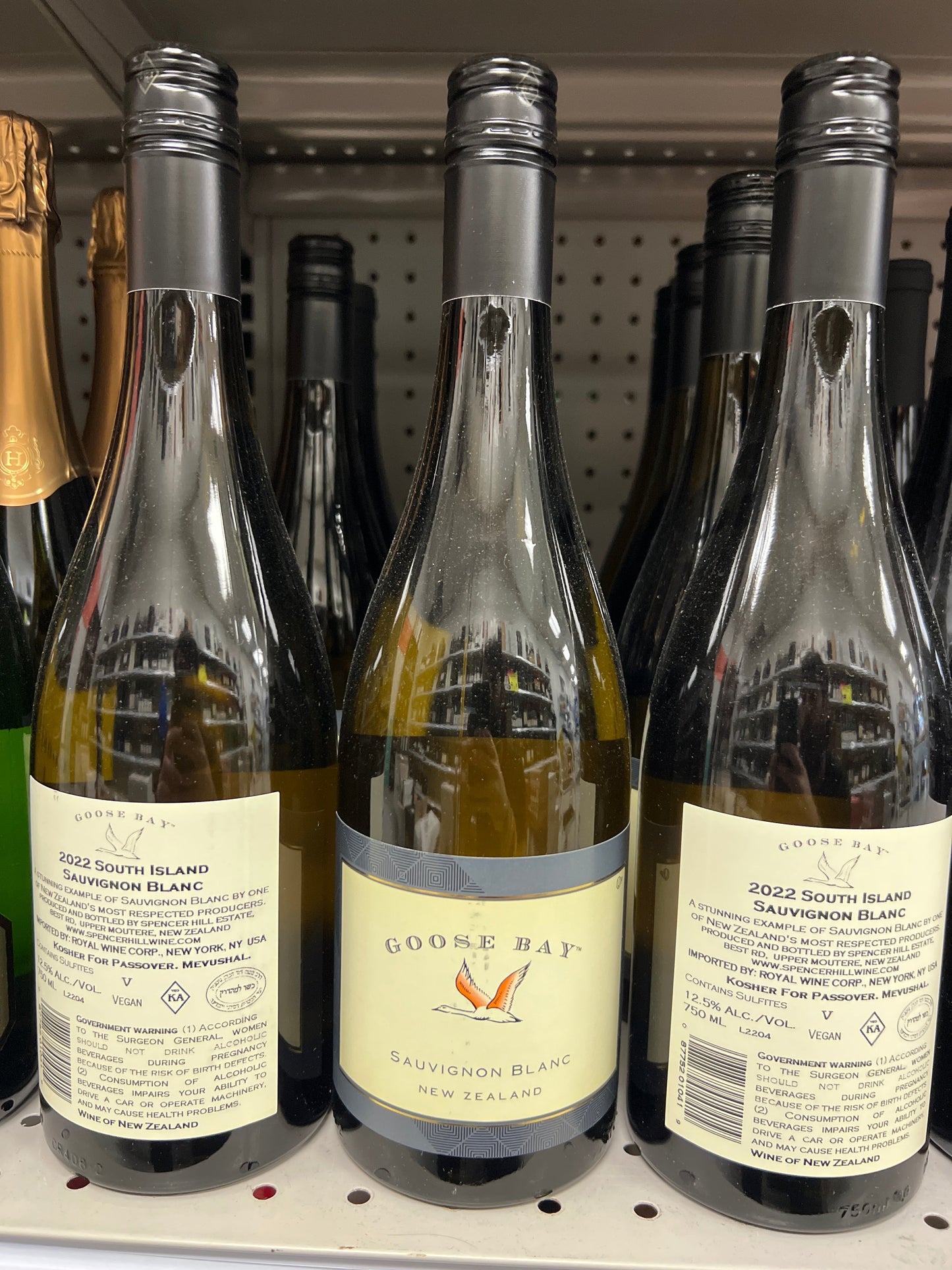 Goose Bay Sauvignon Blanc New Zealand Mevushal
