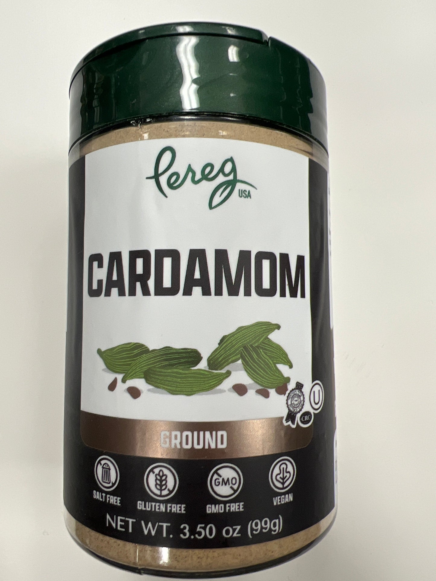 Pereg cardamom. Ground