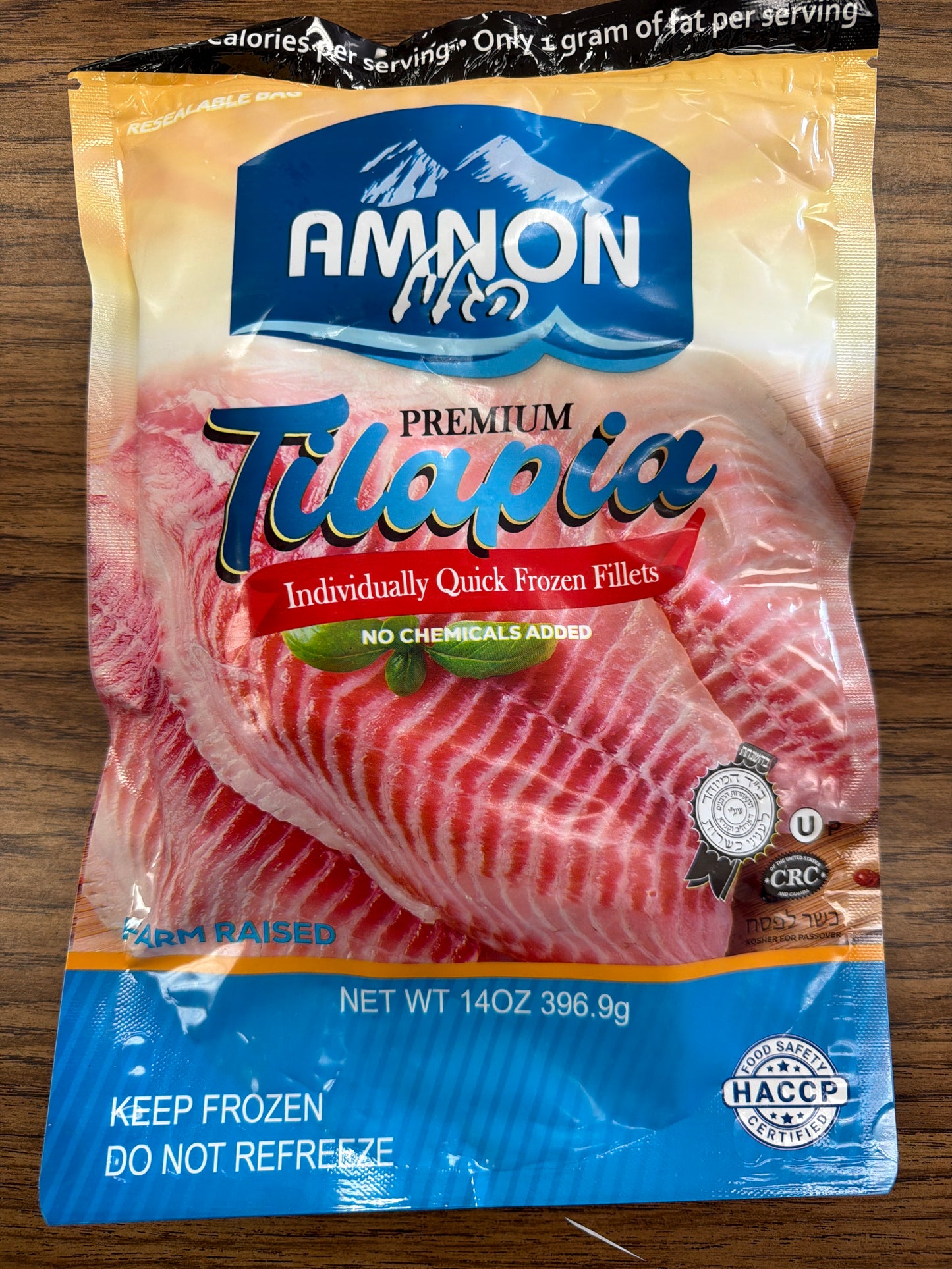 Amnon hagalil. Premium tilapia 14oz