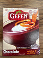 Gefen instant chocolate pudding