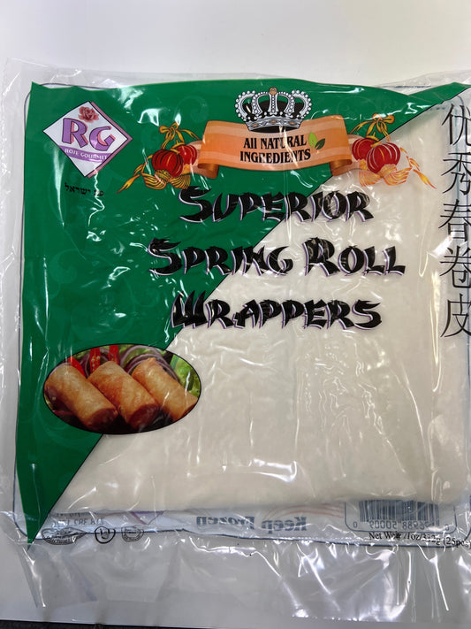 Rose gourmet spring roll wrappers