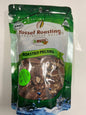 Yossef roasting roasted pecans
