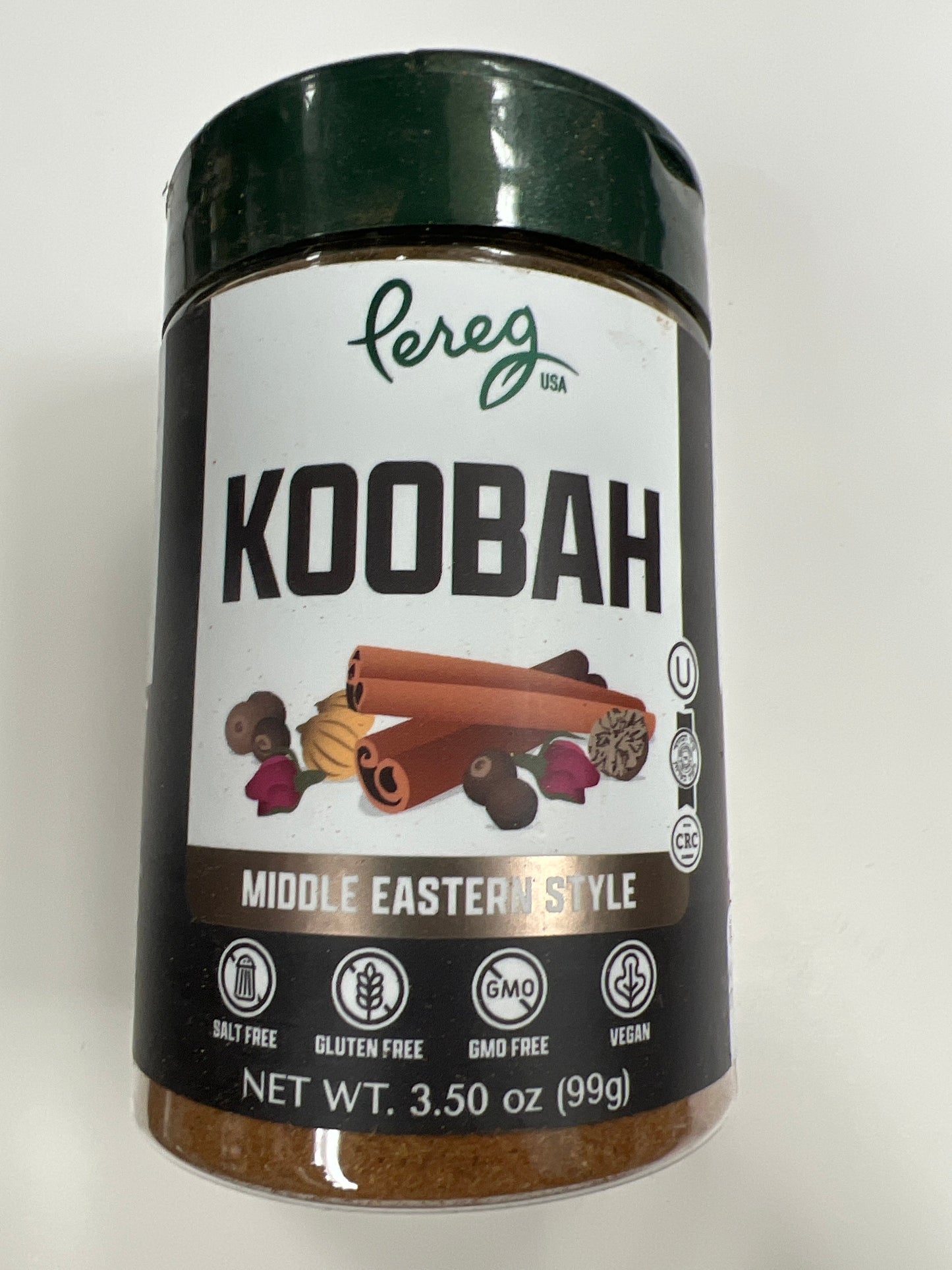 Pereg koobah. Middle eastern style