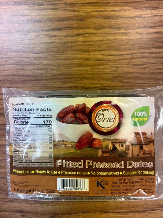 KFP oriel pitted pressed dates