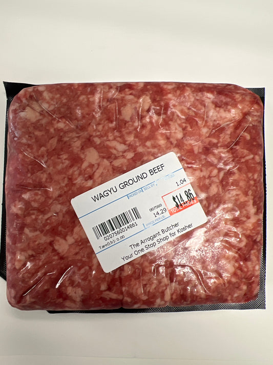 Holy WAGYU. WAGYU ground chuck / ground beef $14.29/lb Price adjusted at fulfillment. Approx 1lbs