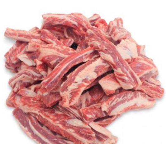 Boneless beef finger meat KFP year round $13.89/lb price adjustment at fulfillment approx 4lbs