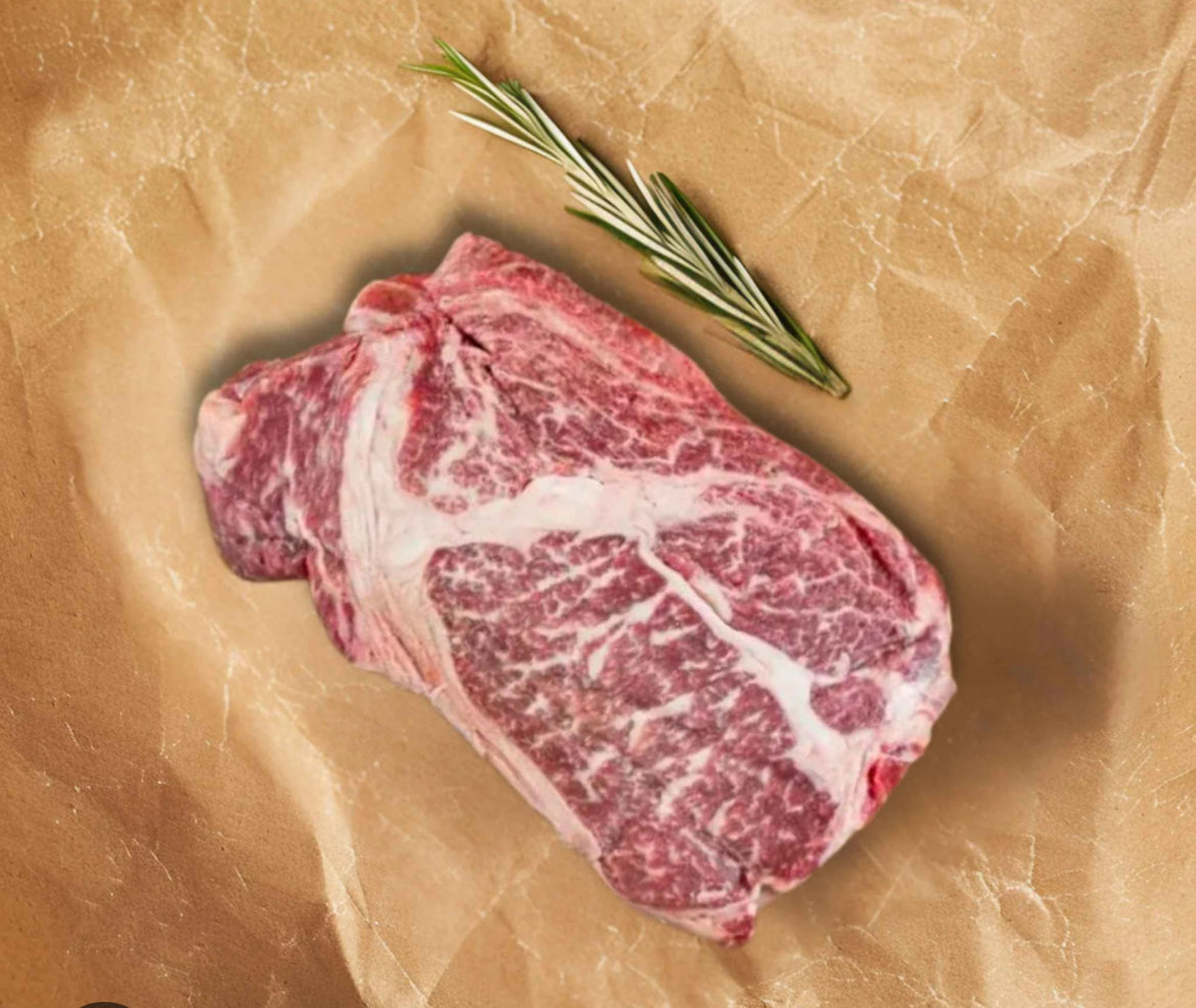 Holy WAGYU. WAGYU chuck eye steak. $28.59/lb price adjusted at checkout. Approx 1lb