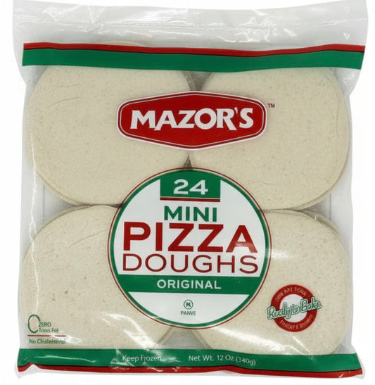 Mazors 24 mini pizza dough