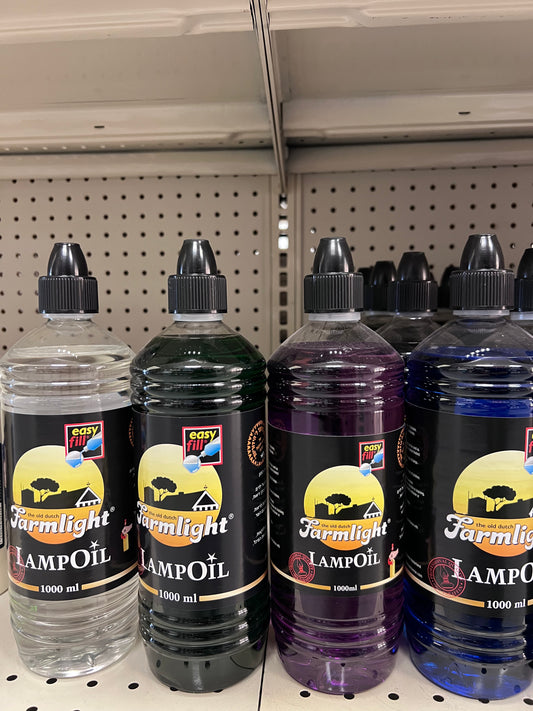 Easy fill. Lamplight lamp oil paraffin for shabbos candles assorted colors