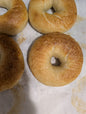 Crumbs FROZEN sourdough plain bagels 3-pack