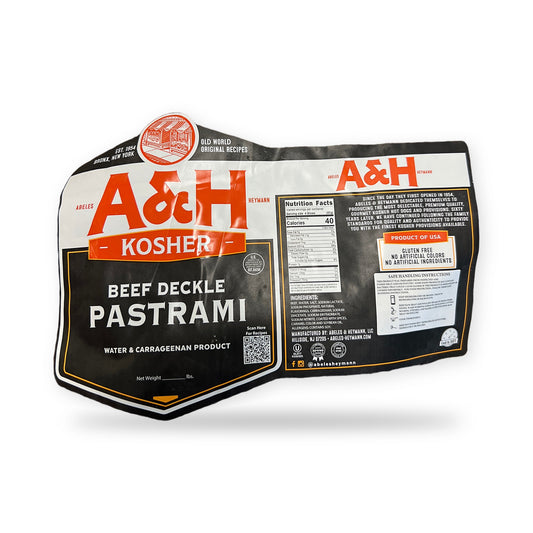 A and H. Beef deckle pastrami $12.49/lb. Price adjusted at fulfillment. Approx 3.5lbs
