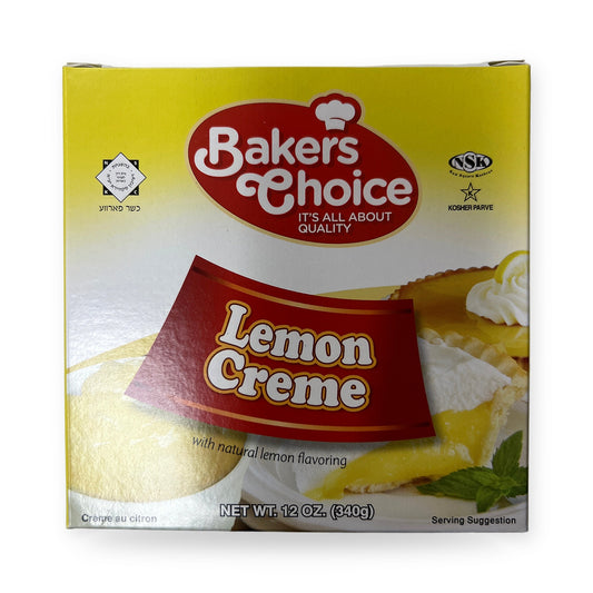 Baker’s choice lemon cream