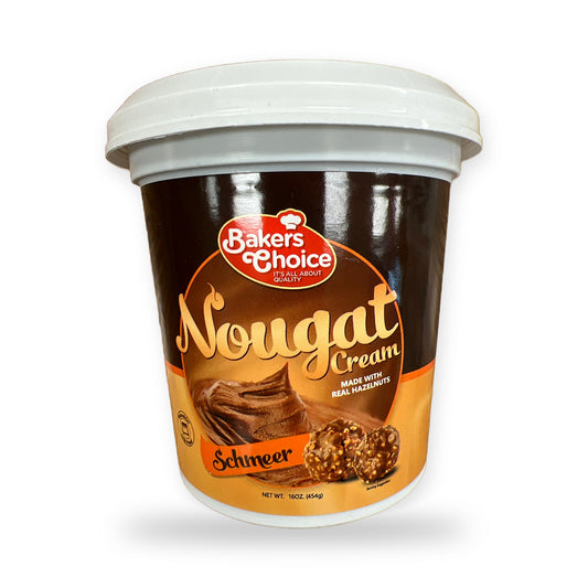 Baker’s choice nougat cream schmeer