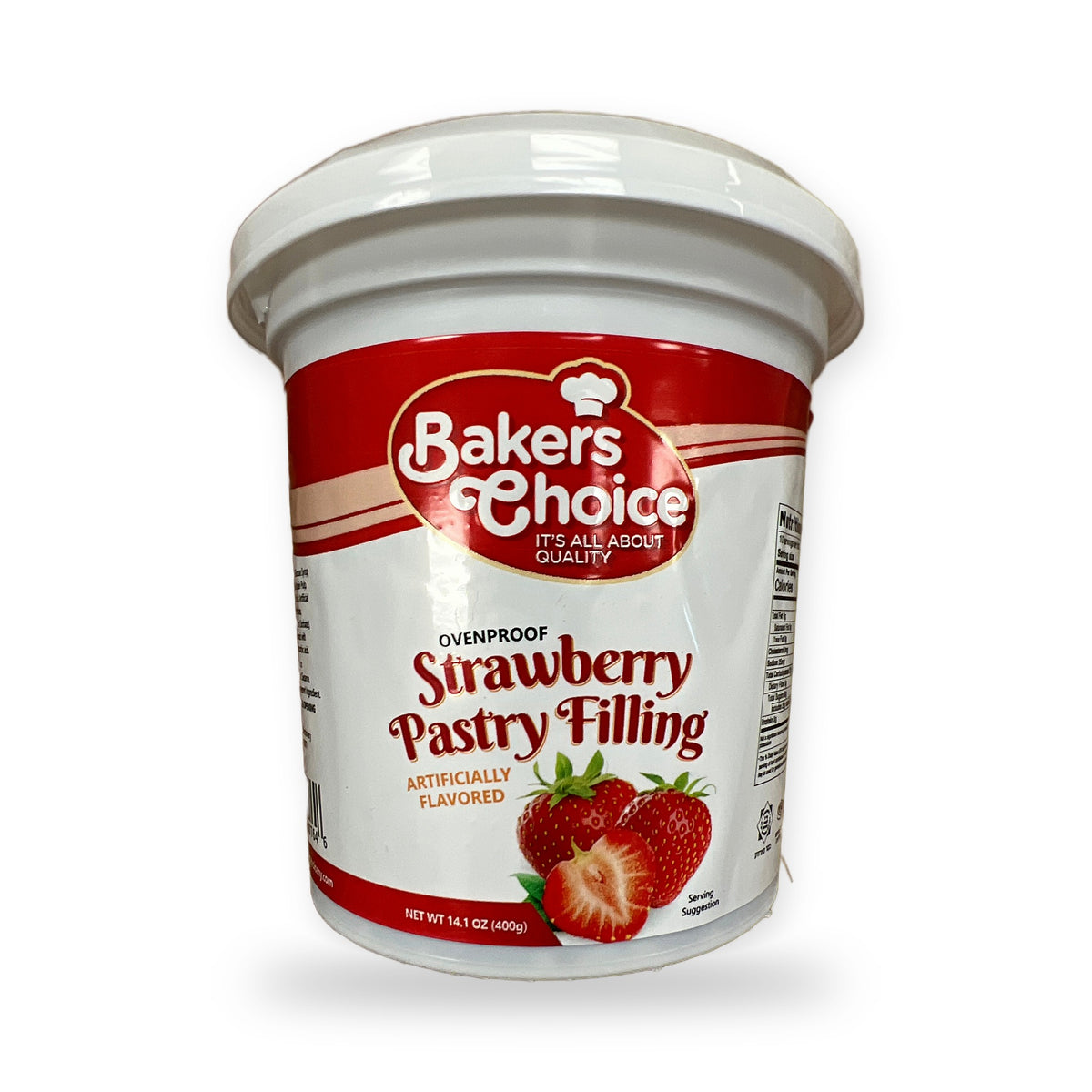 Baker’s choice strawberry pastry filling