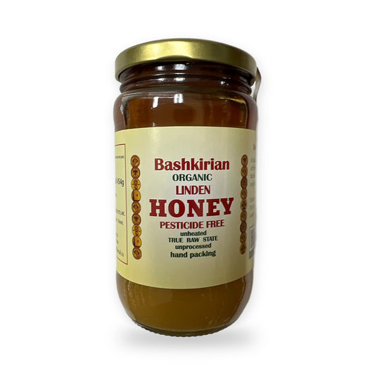 Bashkirian organic linden honey