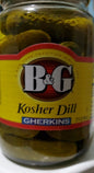 B&G Kosher Dill Gherkins 32 oz