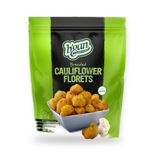 Bgan breaded cauliflower florets 24oz