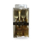 Blue sky #2363 gold settings 40 gold dessert forks small
