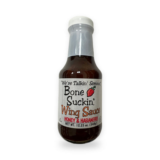 Bone suckin wing sauce honey and habanero