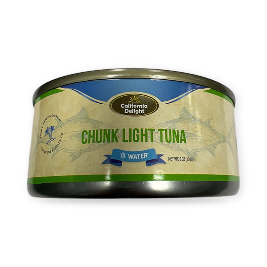 California delight chunk light tuna in water