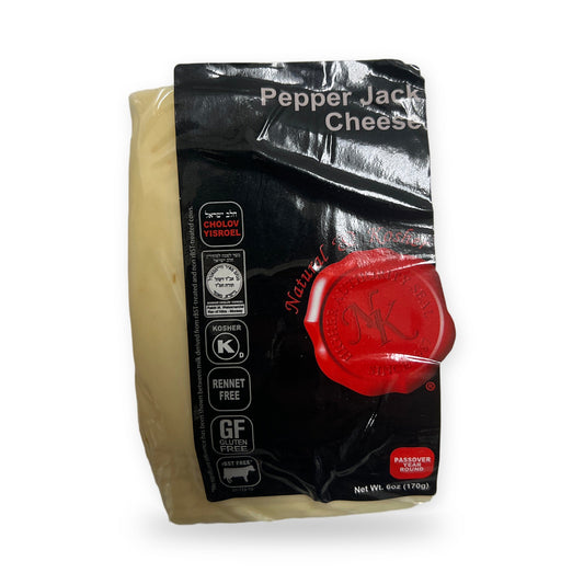KFP Natural kosher sliced pepper jack cheese