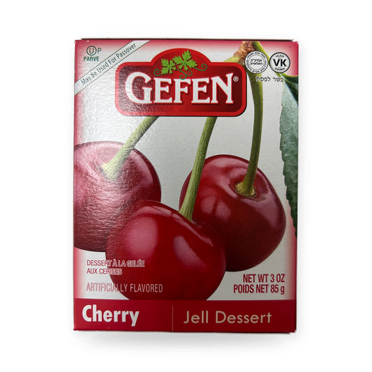 Gefen cherry jello dessert
