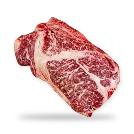 Holy WAGYU. WAGYU chuck eye steak. $28.59/lb price adjusted at checkout. Approx 1lb