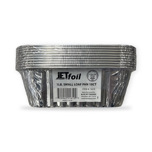 Jetfoil #1610 1lb small loaf pan 10ct