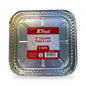 Jetfoil #2769 8” square aluminum pans with lids 5 sets.