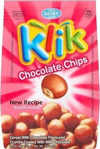 Paskesz Klik Chocolate Chips 2.64 oz