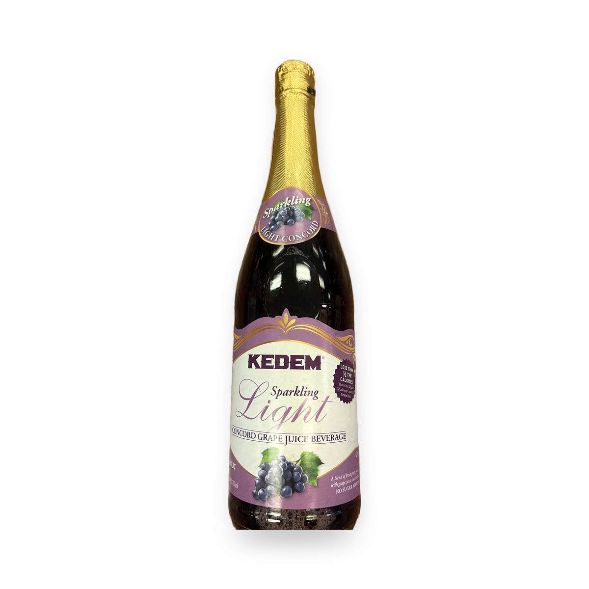 Kedem sparkling light Concord grape juice 25.4oz