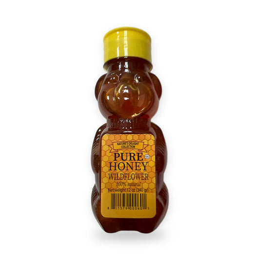 Nature’s delight collection pure honey wildflower 12oz