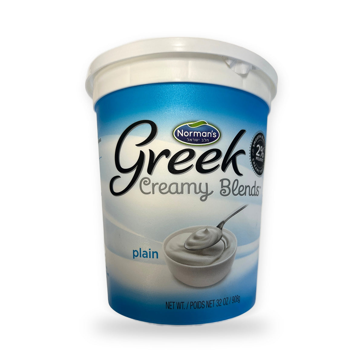 Co-op Normans Greek creamy blend 2% milk fat plain yogurt 6-pack