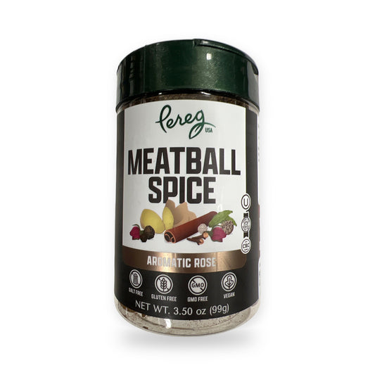 Pereg meatball spice. Aromatic rose