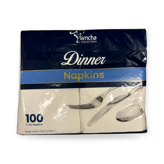 Simcha collection 612 dinner napkins 100 ct 2 ply