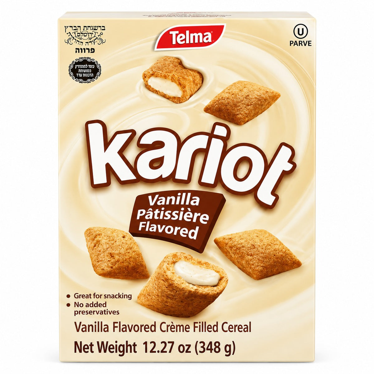 Telma Kariot Vanilla Patissiere Cereal 12.27 oz