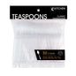 Blue Sky #227 Clear Plastic Teaspoons Deluxe 50 ct
