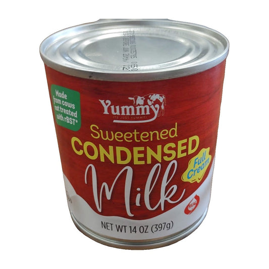 Yummy. Sweetened condensed milk 14oz