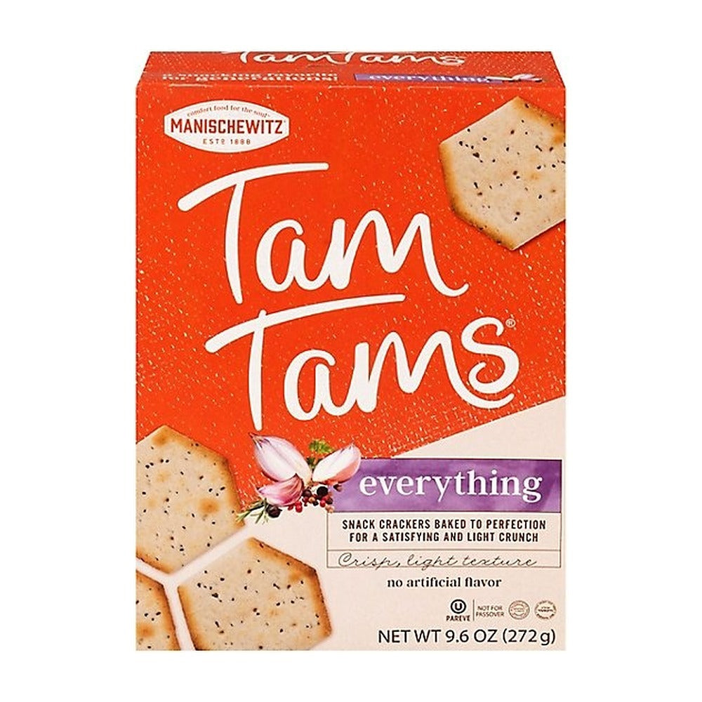 Manischewitz tam tams crackers everything
