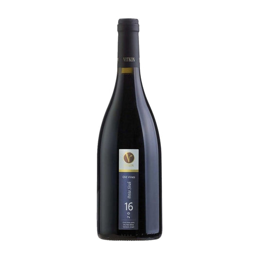 Vitkin. Old wines petit Sirah. Not Mevushal