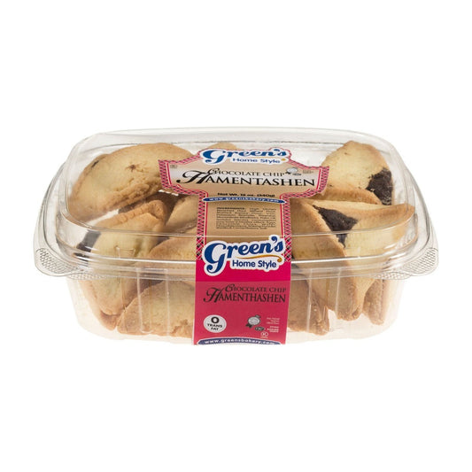 Greens home style chocolate chip Hamentashen
