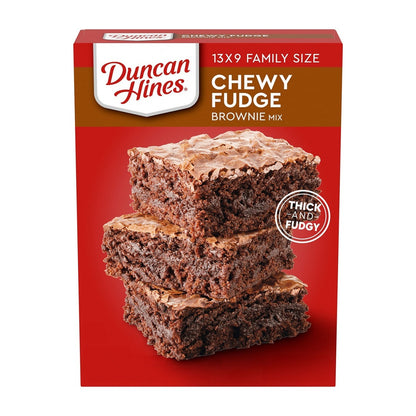 Duncan Hines chewy fudge brownie mix